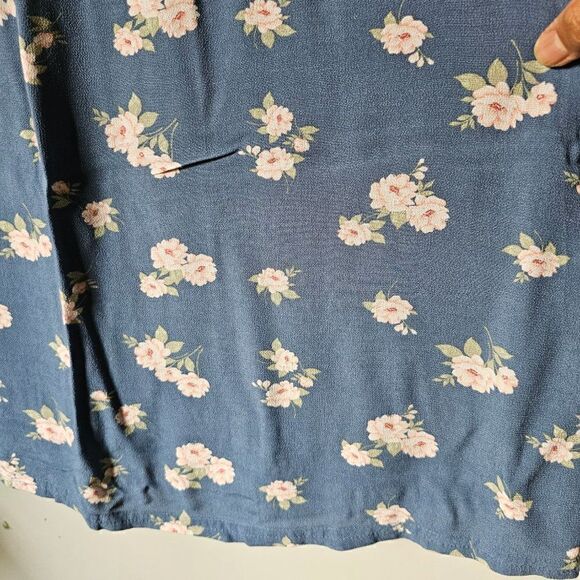 EUC AMERICAN EAGLE OUTFITTERS FLORAL MINI SKIRT SIZE XL - Picture 7 of 14